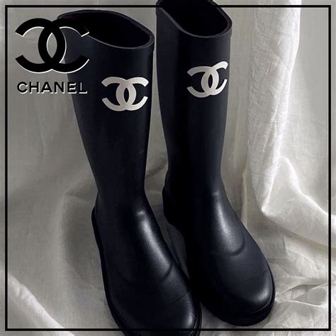 chanel rain boots retail price|chanel rain boots 2022.